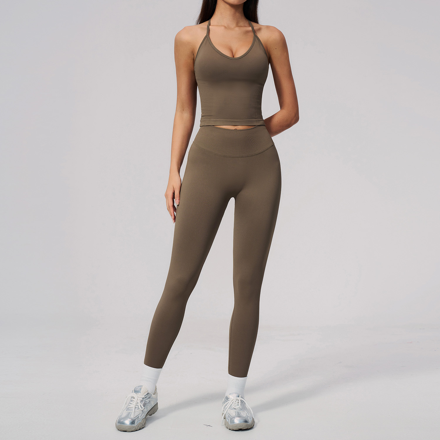 Conjunto de Yoga Sem Costura d - Home Gym Leg Press avaliação e preço